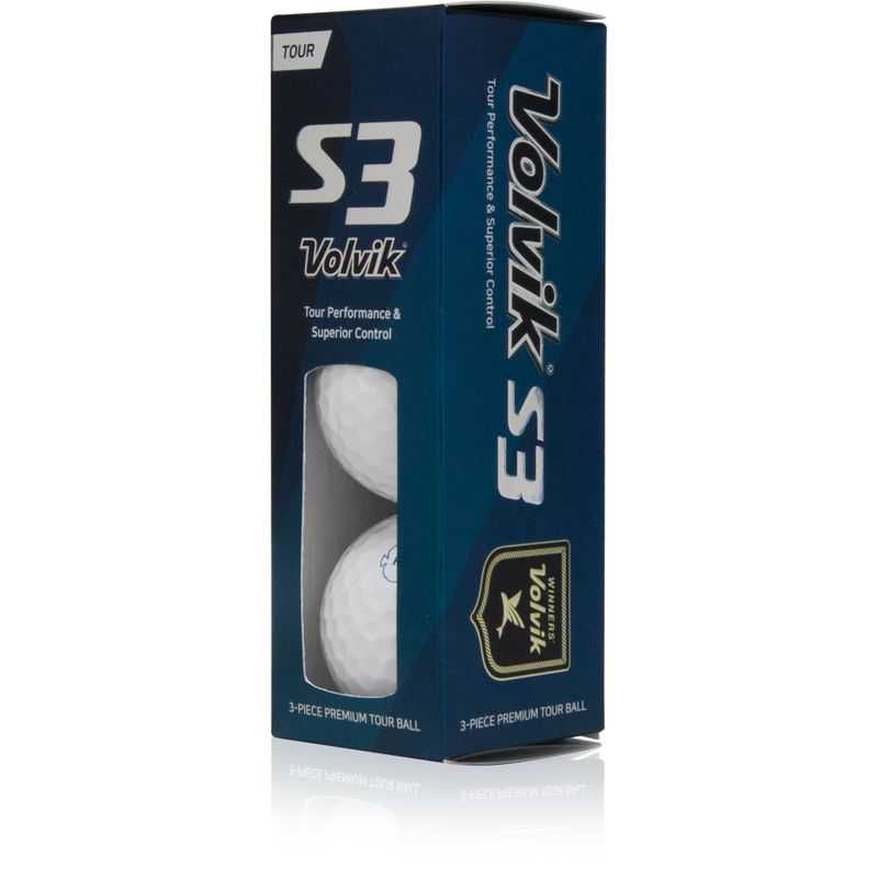 Volvik White S3 Golf Balls – Mecadon LLC